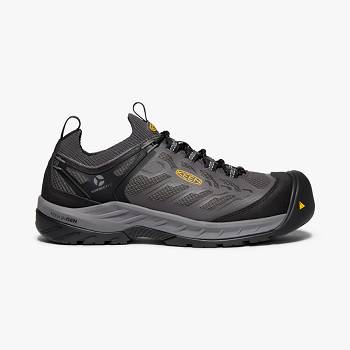 KEEN Flint II Sport (Carbon-Fiber Toe) - Siva Pracovne Topanky Panske, KEEN266